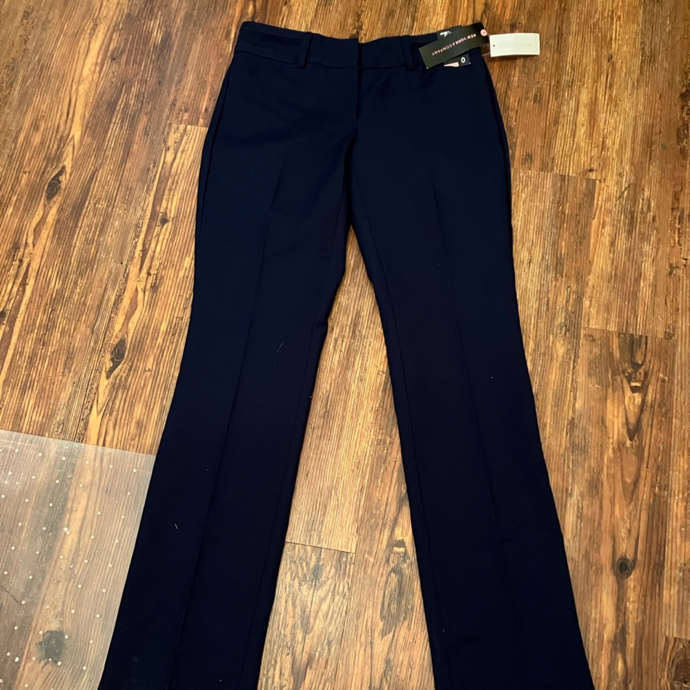 NY and Co 7th Ave Design Straight Leg Pant Size 0 NWT